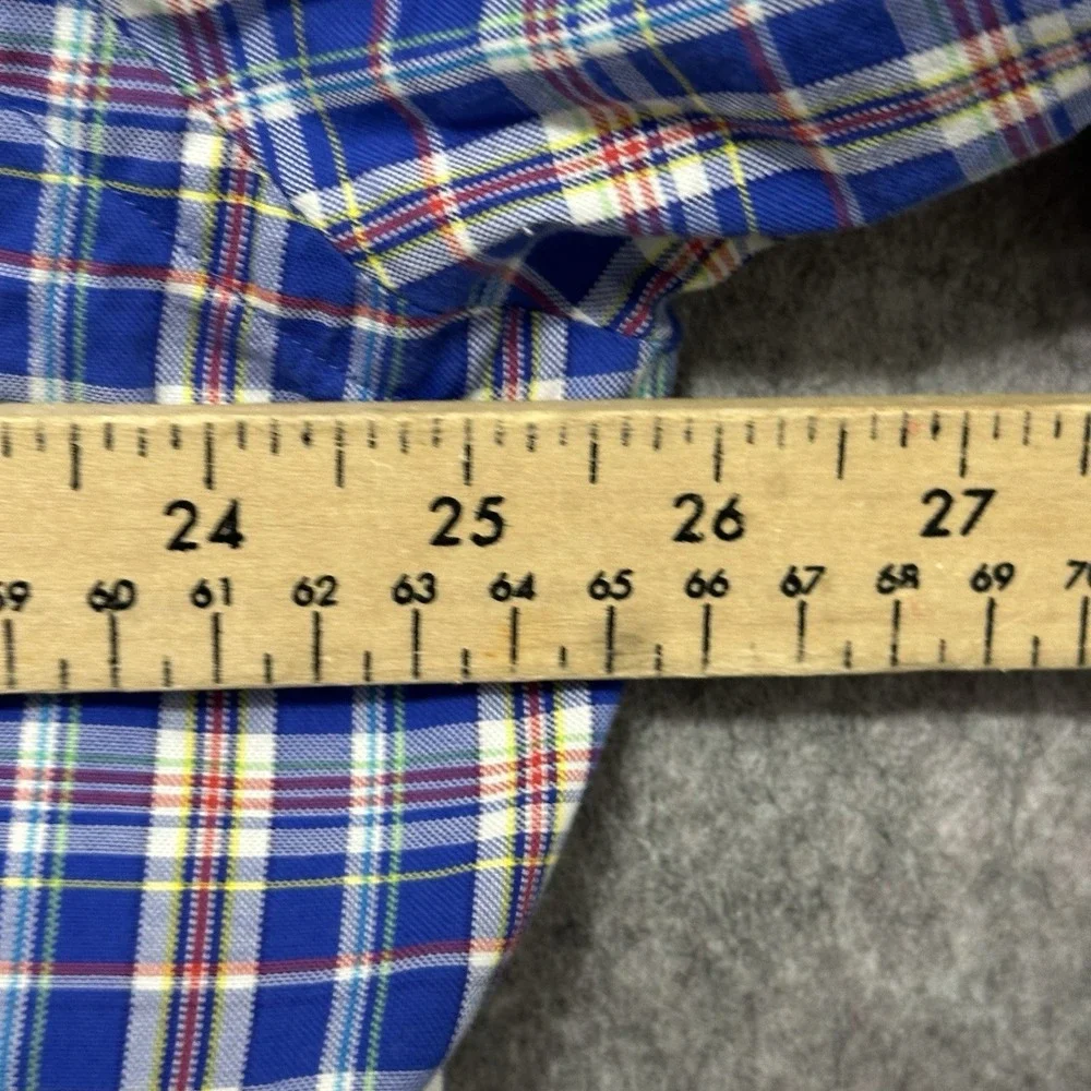 Polo Ralph‎ Lauren Plaid Button Down Shirt Men's XXL Classic Cotton Casual